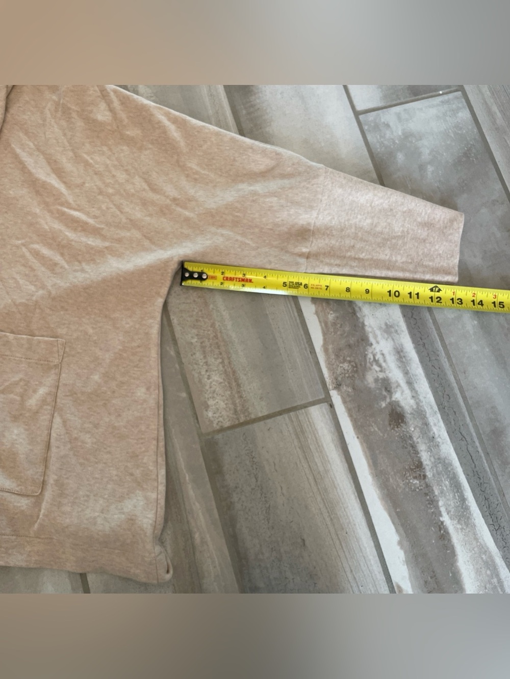 Pact Organic Cotton Airplane Travel Set Cardi Wide Leg Pant Oatmeal Heather 3XL - Picture 6 of 16